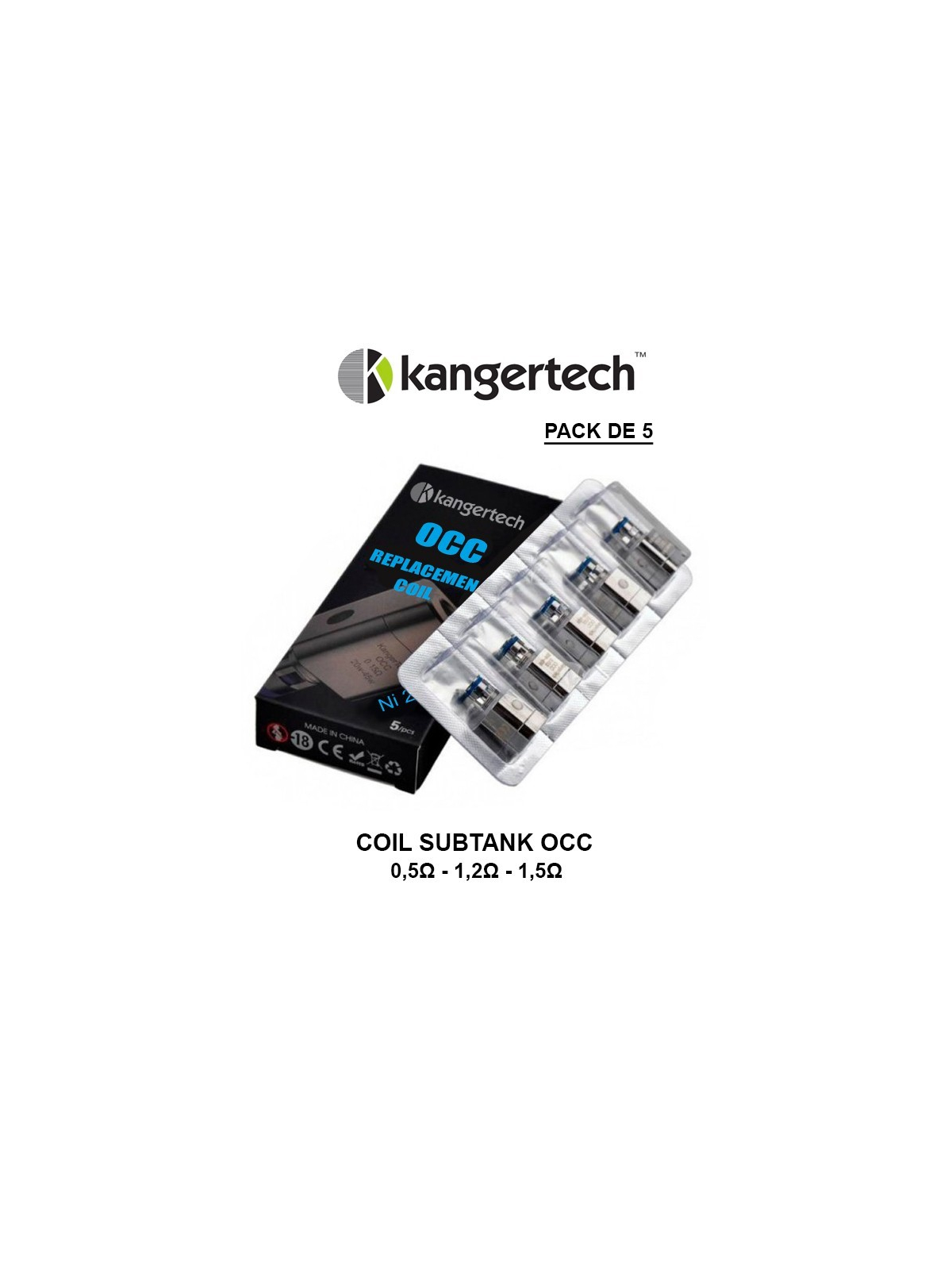 RESISTANCE KANGERTECH SUBTANK OCC