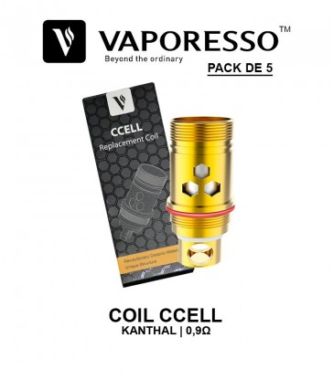 RESISTANCE VAPORESSO COIL CCELL Kanthal pack de 3