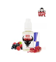 CONCENTRÉ RED ENERGY VAMPIRE VAPE 30 ml Boisson énergisante Taurine, Fruits rouges