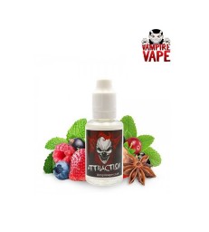 CONCENTRÉ ATTRACTION VAMPIRE VAPE 30 ml Baies Rouges, Fruits Noirs, Menthol