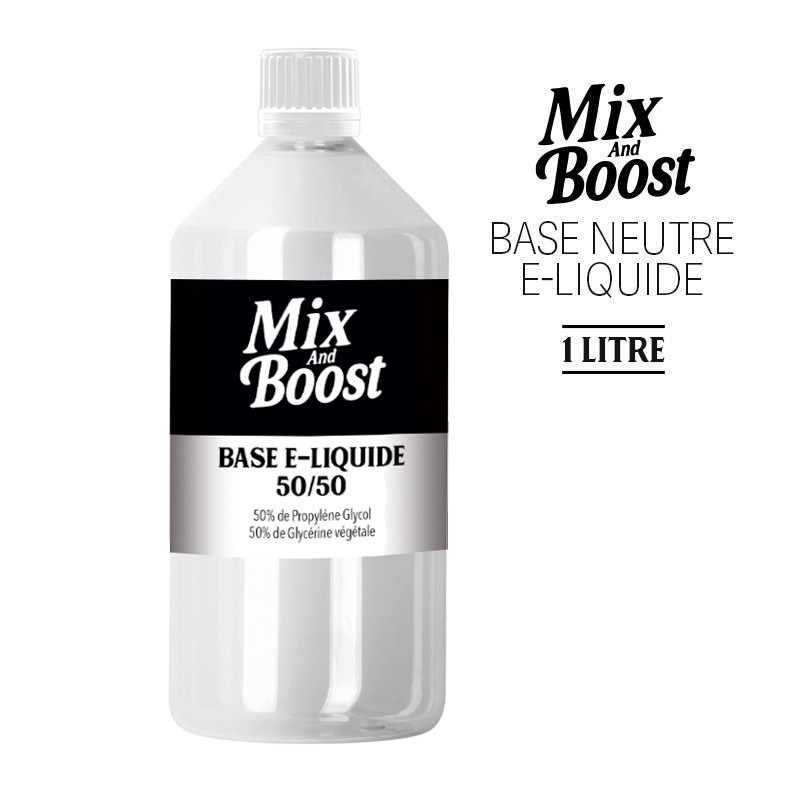 BASE NEUTRE 1 LITRE PG50/VG/50