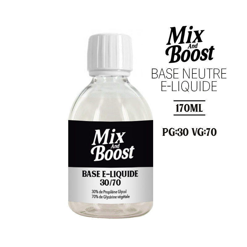 BASE NEUTRE 170ML PG30/VG/70