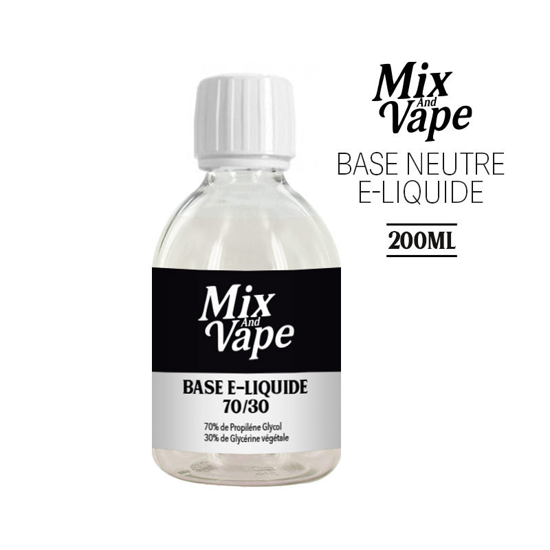BASE NEUTRE 200ML PG70/VG/30