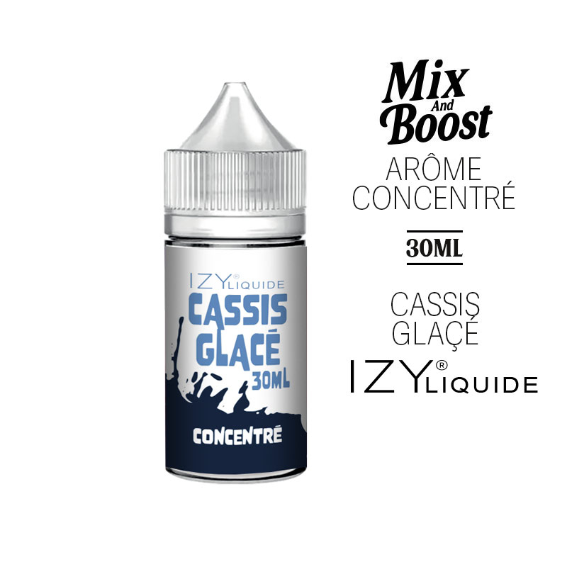 CONCENTRÉ 30ML CASSIS GLACÉ - IZY LIQUIDE