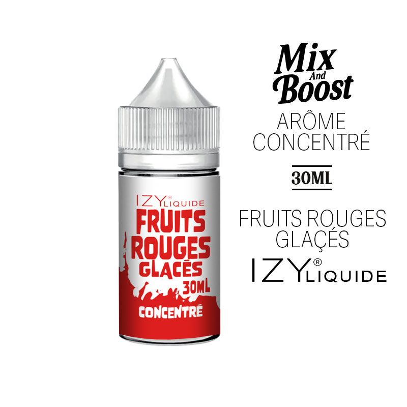 CONCENTRÉ 30ML FRUITS ROUGES GLACÉS - IZY LIQUIDE