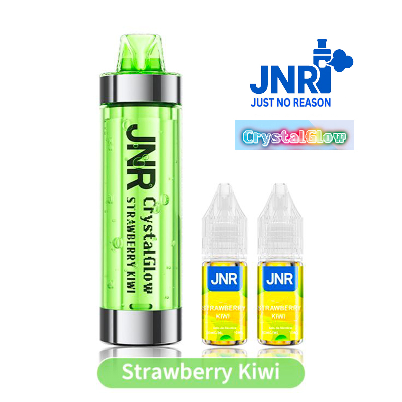 POD RECHARGEABLE JNR - CRYSTAL GLOW 33K - STRAWBERRY KIWI
