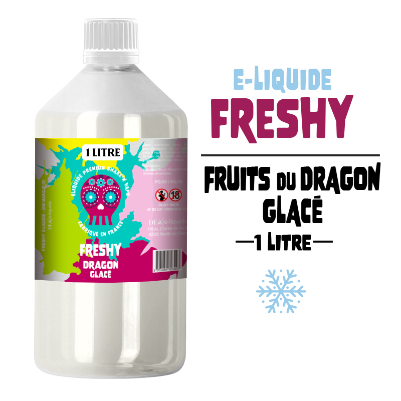 E-LIQUIDE FRUIT DU DRAGON 1 LITRE - FRESHY