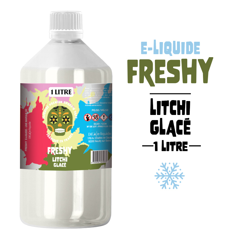 E-LIQUIDE LITCHY 1 LITRE - FRESHY