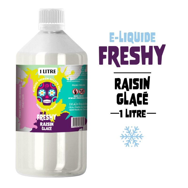 E-LIQUIDE RAISIN 1 LITRE - FRESHY