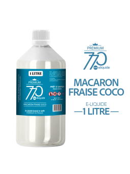 E-LIQUIDE 1 LITRE - MACARON...