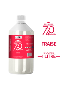 E-LIQUIDE 1 LITRE - FRAISE...