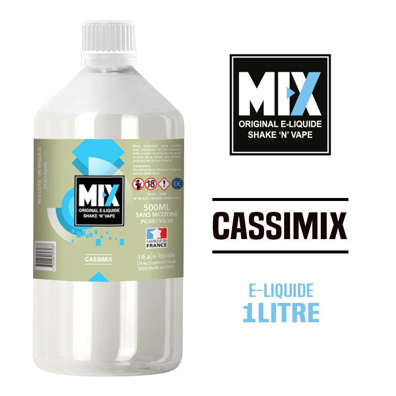 E-LIQUIDE 1 LITRE - CASSIMIX - MIX