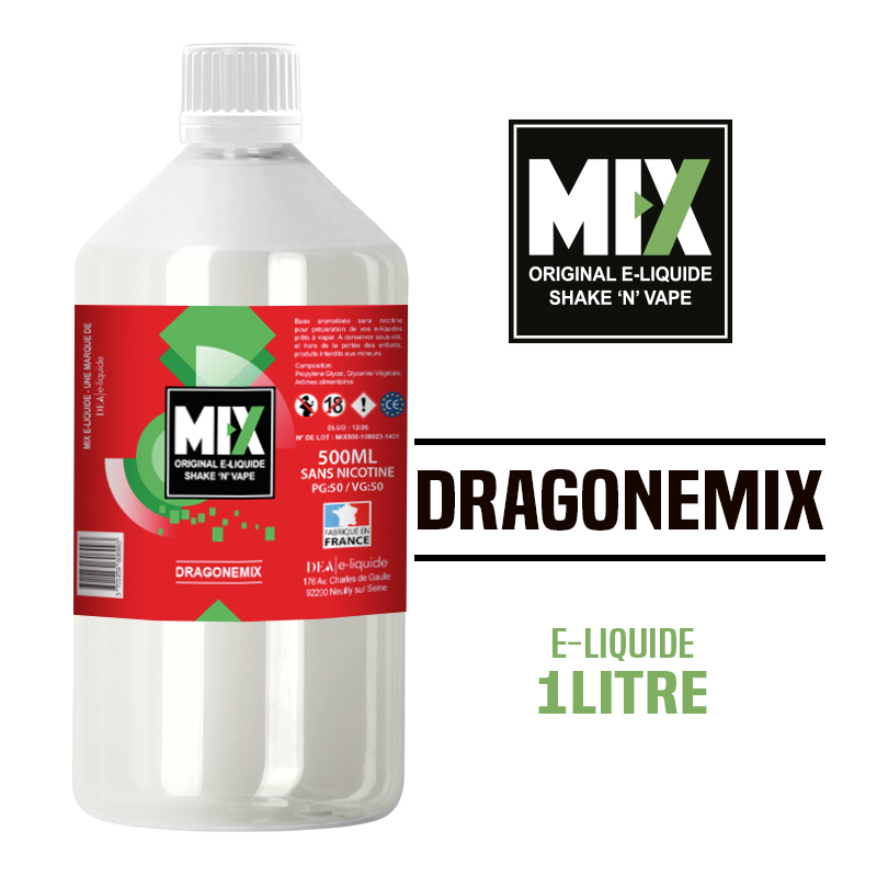 E-LIQUIDE 1 LITRE - DRAGONEMIX - MIX