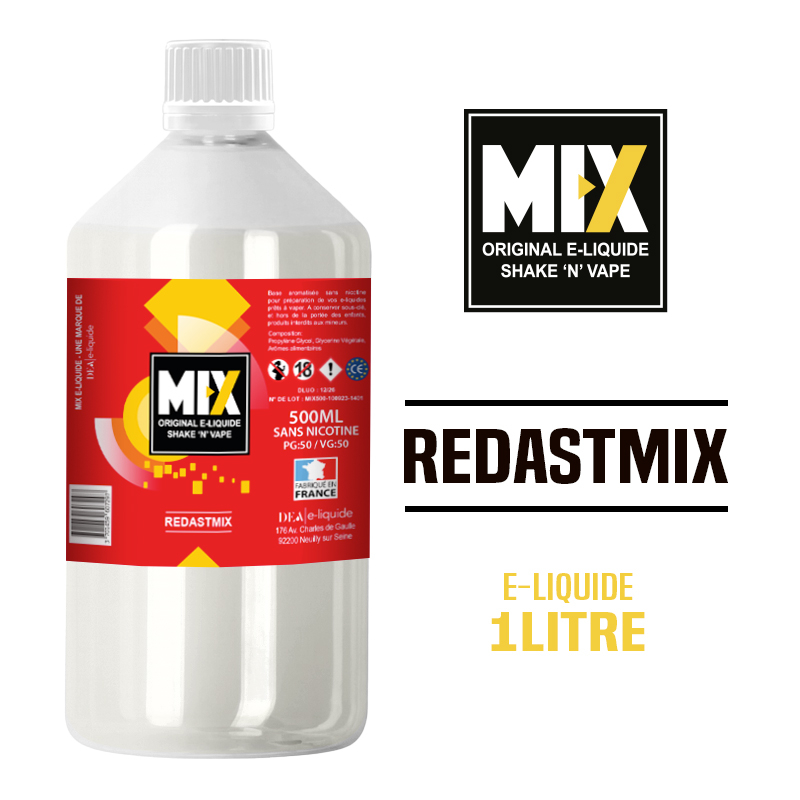 E-LIQUIDE 1 LITRE - REDASTMIX - MIX