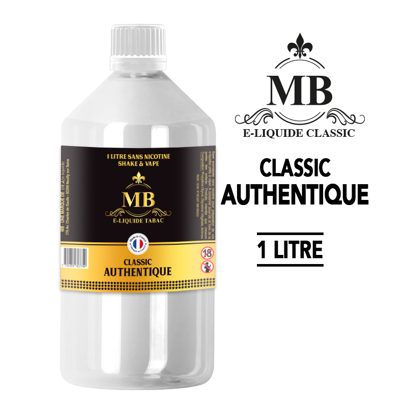 E-LIQUIDE 1 LITRE - AUTHENTIQUE - MB