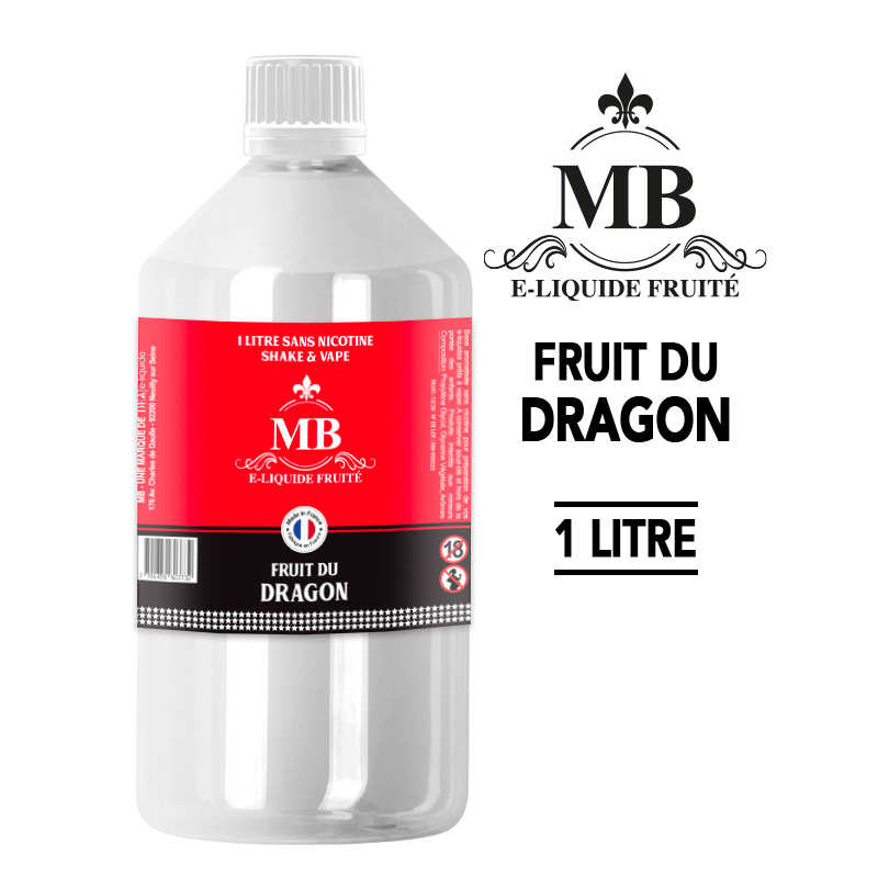 E-LIQUIDE 1 LITRE - FRUIT DU DRAGON - MB