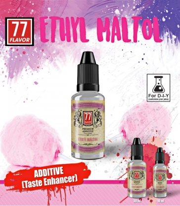 ADDITIF ETHYL MALTOL 10 ML - 77 FLAVOR Barbe à papa