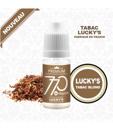E-Liquide Tabac Lucky's 770 PREMIUM 10 ml