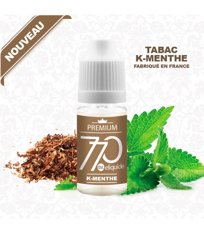 E-Liquide Tabac K-Menthe