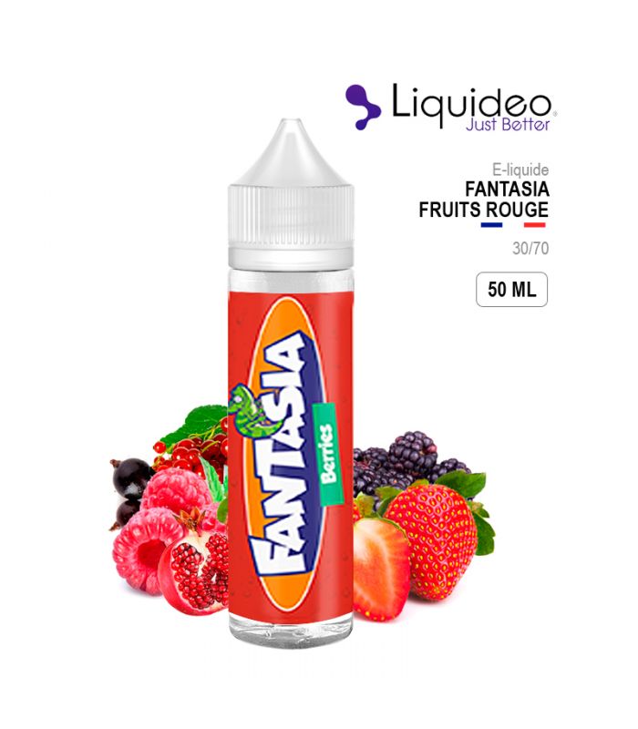 E-liquide LIQUIDEO FANTASIA BERRIES 50 ml