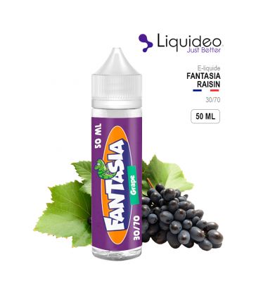 E-Liquide FANTASIA RAISIN pétillant - Liquideo