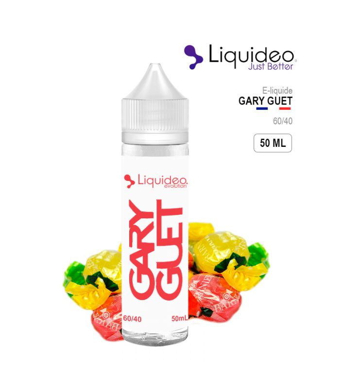 E-Liquide Bonbons acidulés aux fruits GARY GUET - Liquideo