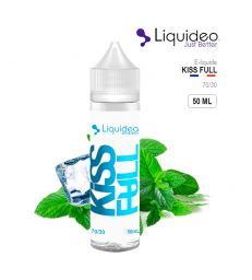 E-Liquide KISS FULL - Liquideo - Menthe douce, Menthe Verte, Menthe Glacée