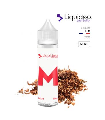 E-Liquide tabac naturel LE M - Liquideo