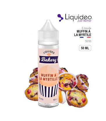 E-Liquide Madeleine aux myrtilles | MUFFIN MYRTILLES - Liquideo