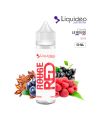 E-Liquide ROUGE RED Liquideo - Framboise, Myrtille, Cassis, Anis