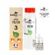 Kit EXTRAPURE Base neutre 70/30 + Boosters de Nicotine 3 mg pas cher pour E-liquide D.I.Y - Pack 260 ml
