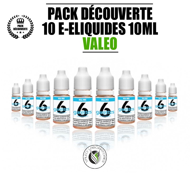PACK 10 LIQUIDES VALEO 10 ml