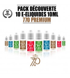 PACK 10 LIQUIDES 770 PREMIUM