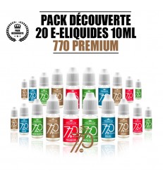 PACK 20 E-LIQUIDES 770 PREMIUM