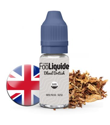 E-Liquide BLEND BRITISH - FOOLIQUIDE