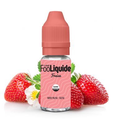 E-Liquide FRAISE FOOLIQUIDE 10ml
