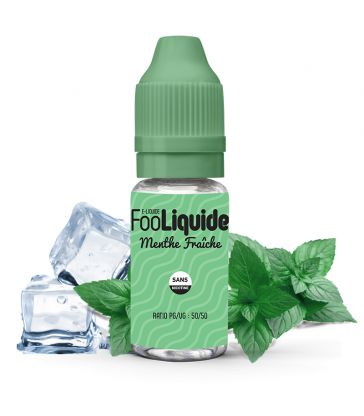 E-Liquide MENTHE FRAÎCHE - FOOLIQUIDE